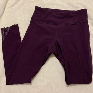 Lululemon Scallop Reflective Leggings